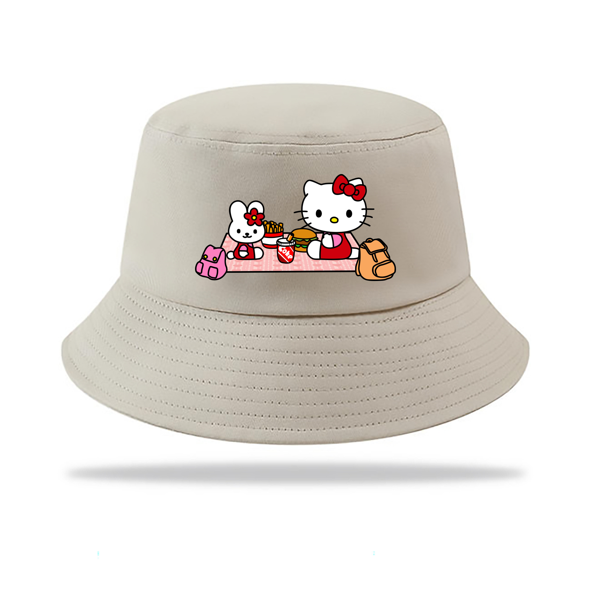 （画像用） Hello Kitty ハローキティ アウトドア日除けバケットハット